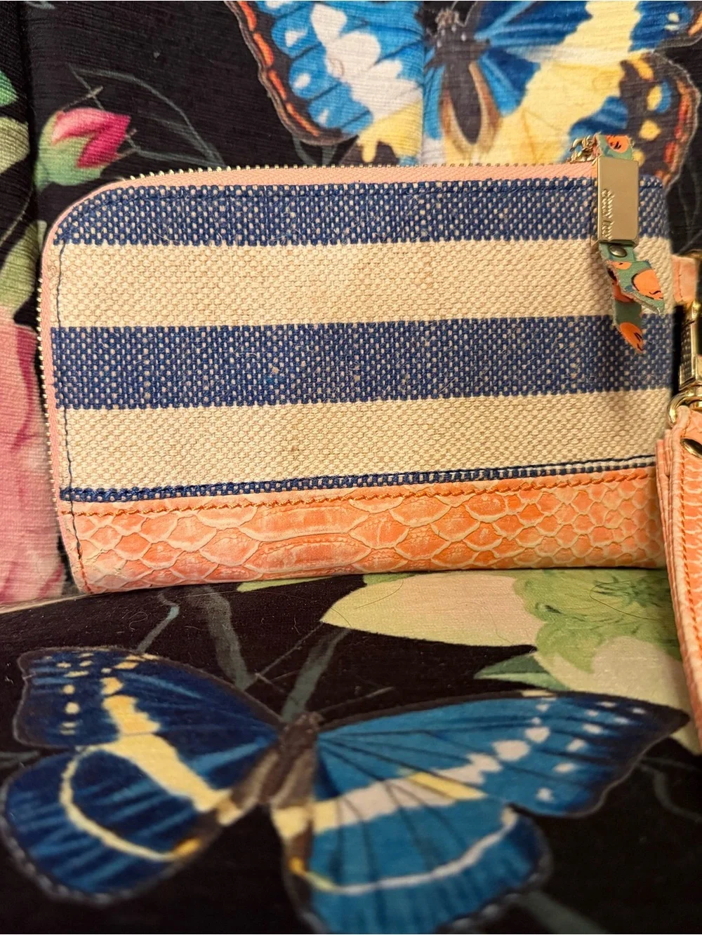 Deux Lux striped canvas